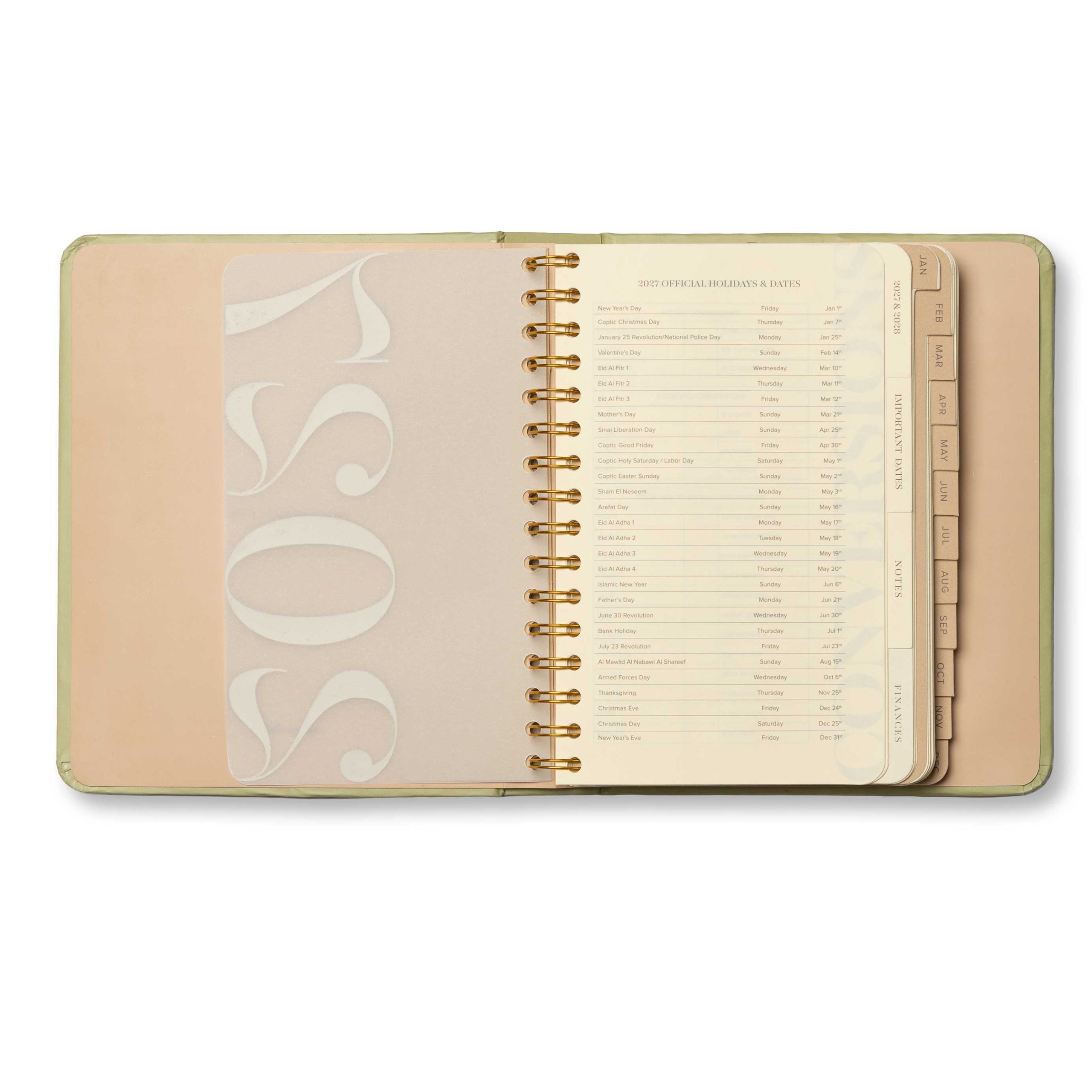 Olive 2027 Desk Planner - Image 3